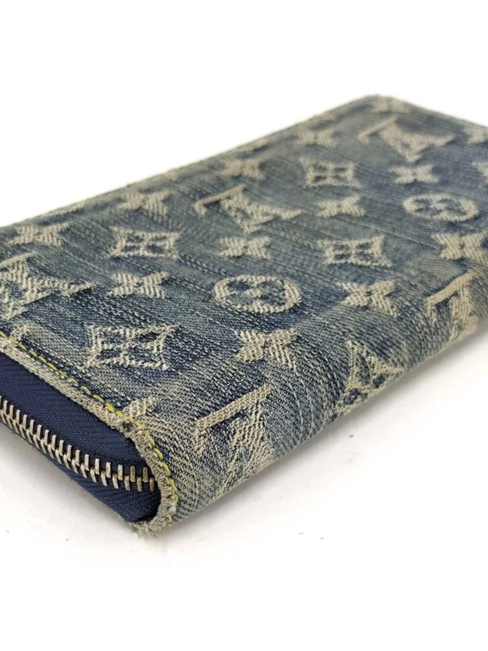 Louis Vuitton Zippy Wallet Monogram Denim